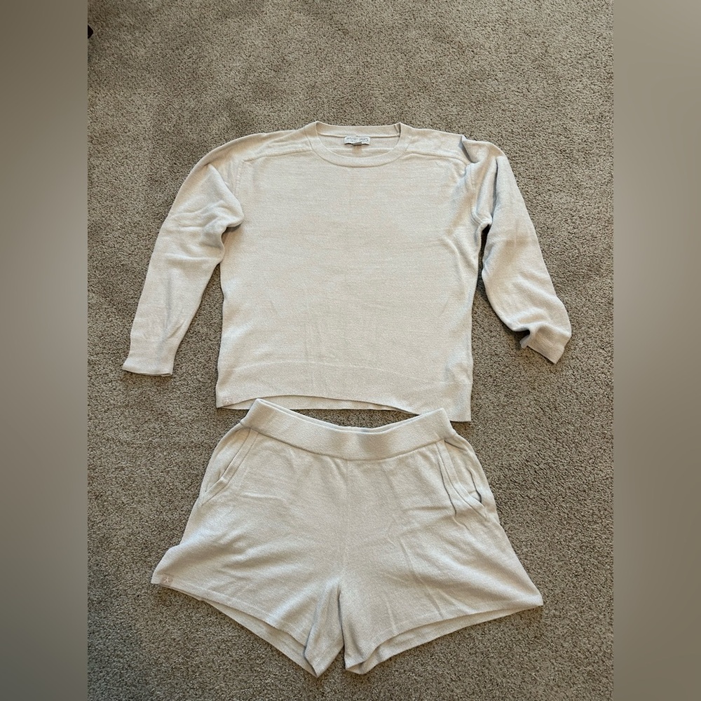 Barefoot Dream CozyChic Ultra Lite knit pajamas